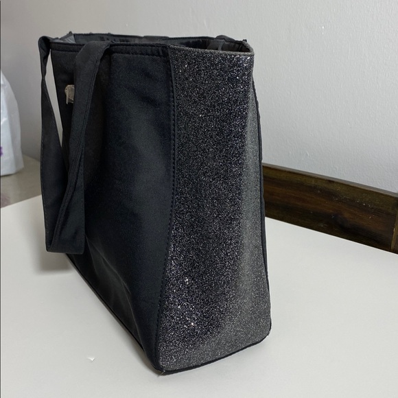 COACH Elegant Black and Silver Tote Bag - Picture 3 of 5